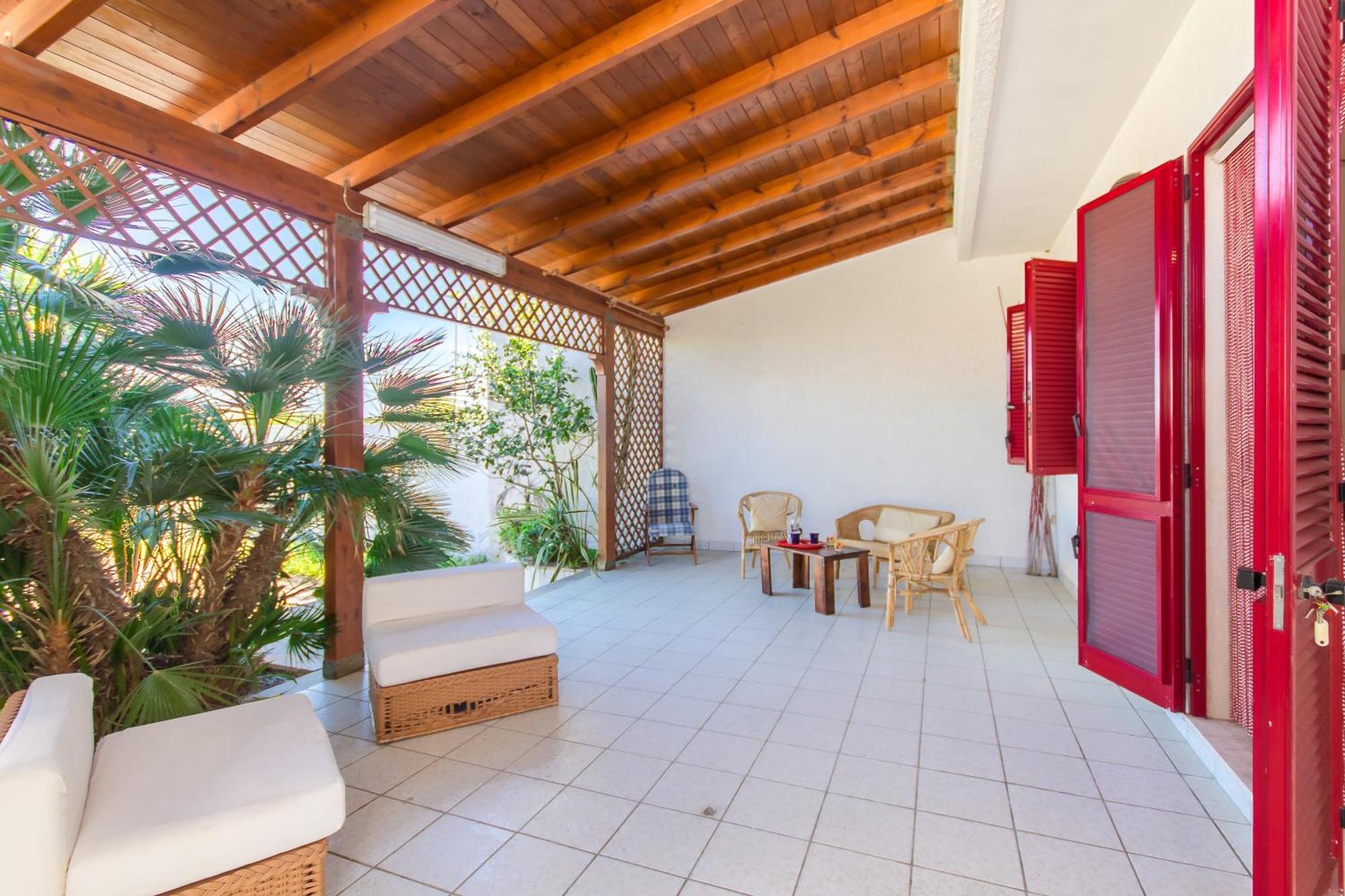 Villetta Rossa With Garden - Happy Rentals Melendugno Exterior photo